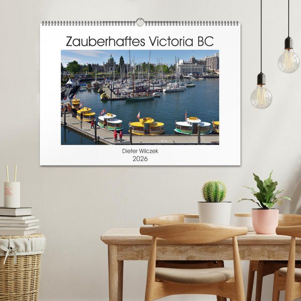 Produktbild: Zauberhaftes Victoria BC (Wandkalender 2026 DIN A2 quer), CALVENDO Monatskalender