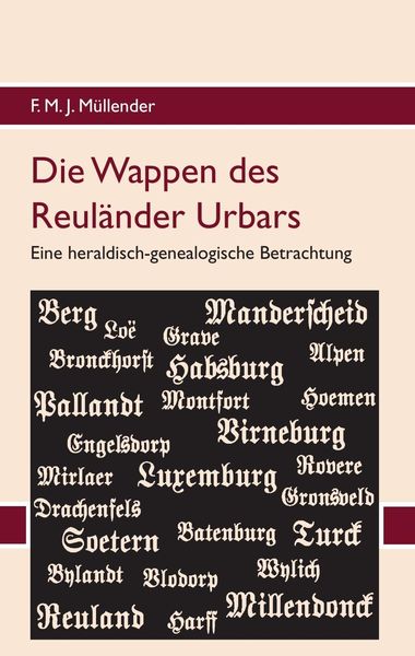 Produktbild: Die Wappen des Reul&auml;nder Urbars