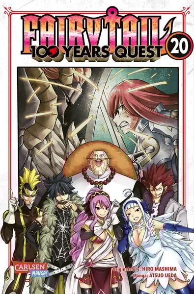 Fairy Tail – 100 Years Quest 20, Taschenbuch von Hiro Mashima,Atsuo Ueda, Carlsen, 978-3-551-80833-2