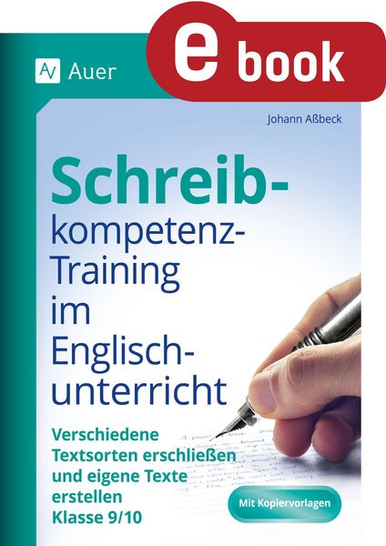 Produktbild: Schreibkompetenz -Training Englischunterricht 9-10