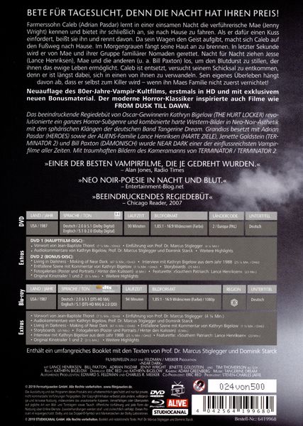 Produktbild: Near Dark - Die Nacht hat ihren Preis - Mediabook - Cover C - Limited Edition (+ 2 DVDs)