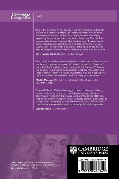 Produktbild: The Cambridge Companion to Pufendorf
