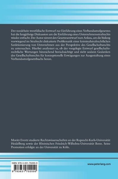 Produktbild: Unternehmensstrafrecht aus gesellschaftsrechtlicher Sicht