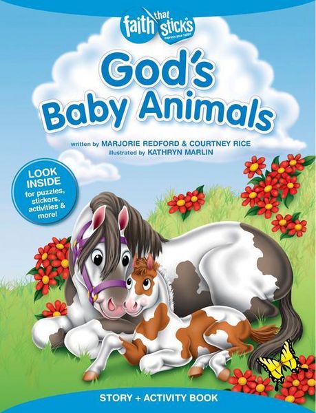 Produktbild: Stickers-Gods Baby Animals Sto