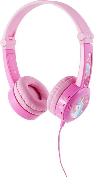 Produktbild: onanoff Travel On Ear Headset kabelgebunden Pink Faltbar, Headset, Lautst&auml;rkebegrenzung Kinder
