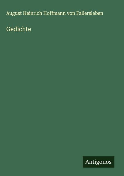 Produktbild: Gedichte