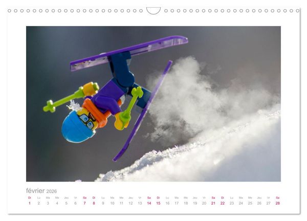 Produktbild: La vie secr&egrave;te des figurines (Calendrier mural 2026 DIN A3 vertical), CALVENDO calendrier mensuel