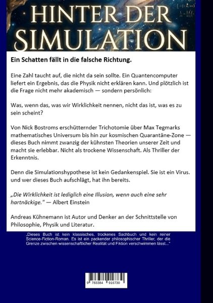 Produktbild: HINTER DER SIMULATION