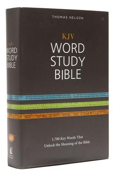 Produktbild: Thomas Nelson: KJV, Word Study Bible, Hardcover, Red Letter