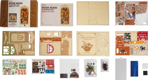 Produktbild: Book Nook DIY B&uuml;cherecke  Floral Corner