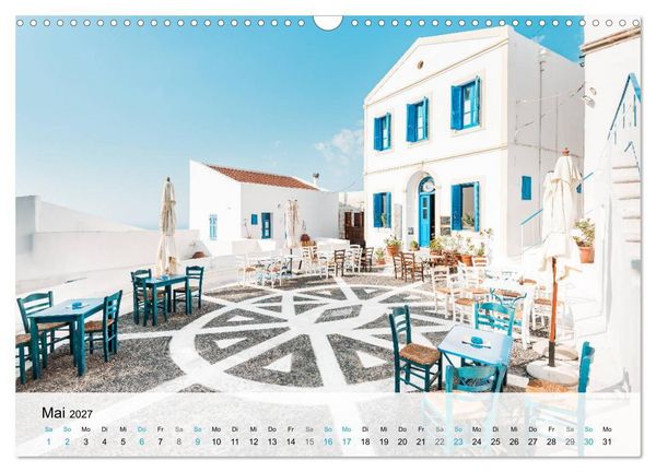 Produktbild: Griechenland - Inselparadies in Europa (Wandkalender 2027 DIN A3 quer), CALVENDO Monatskalender