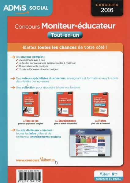 Produktbild: Concours moniteureducateur toutenun