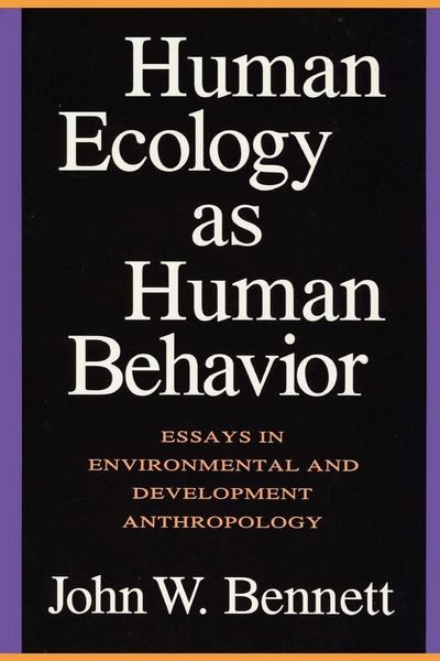 Produktbild: Human Ecology as Human Behavior