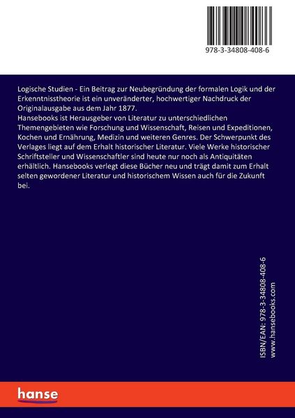 Produktbild: Logische Studien