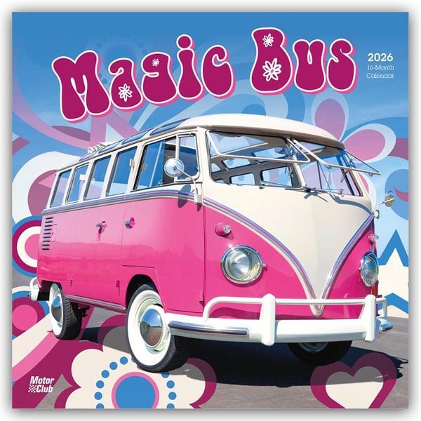 Produktbild: Magic Bus &ndash; Magischer Bus 2026 &ndash; 16-Monatskalender