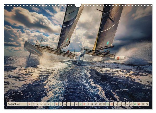 Produktbild: Katamaran-Welten (Wandkalender 2027 DIN A3 quer), CALVENDO Monatskalender