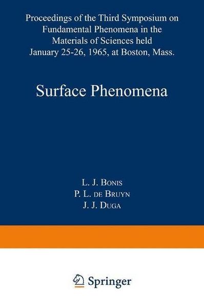 Produktbild: Surface Phenomena