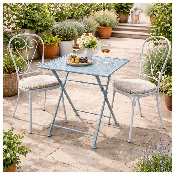 Produktbild: HTI-Living Gartentisch Solea Blau Gartentisch Solea Blau