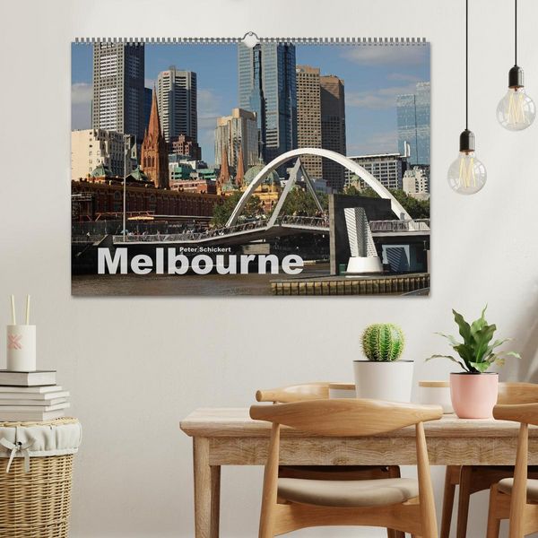Produktbild: Melbourne (Wandkalender 2026 DIN A2 quer), CALVENDO Monatskalender