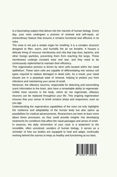 Produktbild: The Regenerative Wonder: How Your Nose Reinvents Itself Every Day