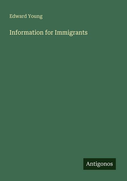 Produktbild: Information for Immigrants