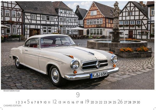 Produktbild: German Classic Cars Kalender 2027 &ndash; Wandkalender | Fotokalender Oldtimer 24x35 cm - deutsche Oldtimer - Meisterwerke deutscher Automobilgeschichte