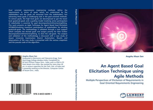 Produktbild: An Agent Based Goal Elicitation Technique using Agile Methods