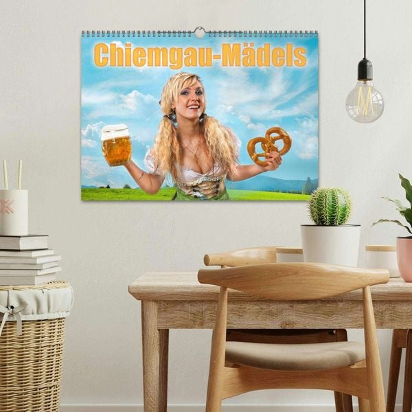 Produktbild: Chiemgau-M&auml;dels (Wandkalender 2026 DIN A3 quer), CALVENDO Monatskalender