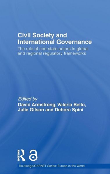 Produktbild: Civil Society and International Governance