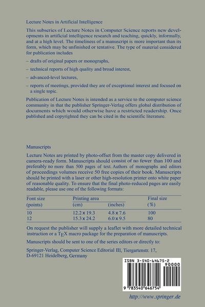Produktbild: Automated Deduction - CADE-15