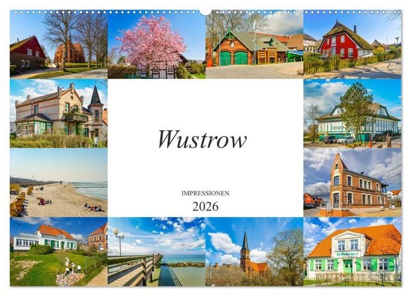 Produktbild: Wustrow Impressionen (Wandkalender 2026 DIN A2 quer), CALVENDO Monatskalender