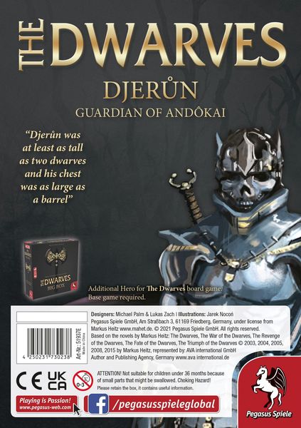Produktbild: The Dwarves Characterpack Djerun (English Edition)