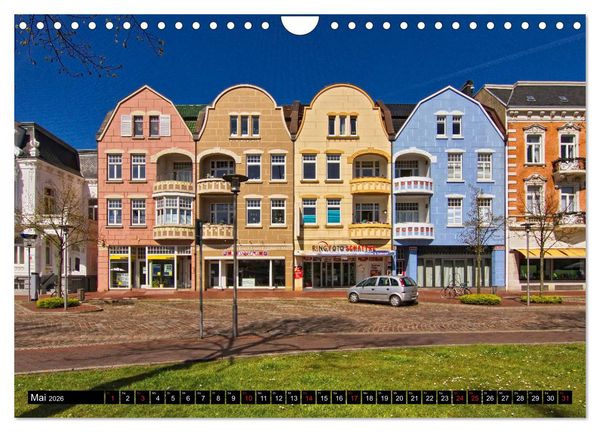 Produktbild: Stadtansichten Cuxhaven (Wandkalender 2026 DIN A4 quer), CALVENDO Monatskalender
