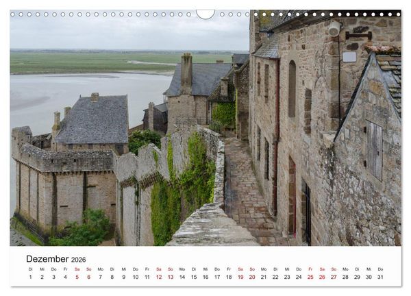 Produktbild: Unterwegs in der Normandie (Wandkalender 2026 DIN A3 quer), CALVENDO Monatskalender