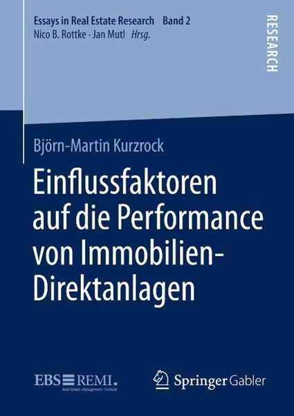 Produktbild: Ein&iquest;ussfaktoren auf die Performance von Immobilien-Direktanlagen