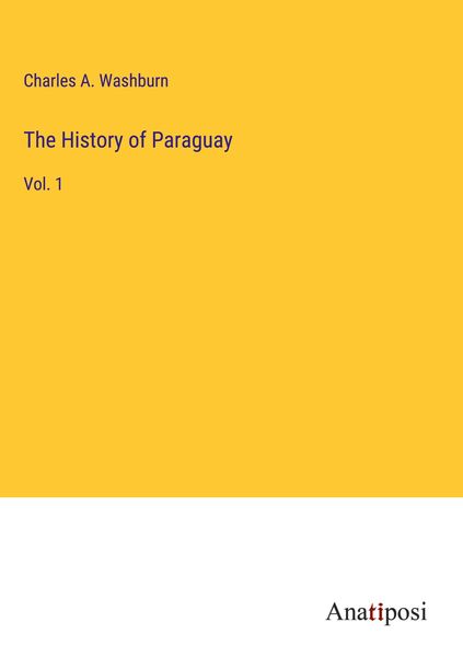 Produktbild: The History of Paraguay
