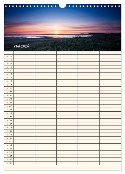 Produktbild: Noch mehr F&ouml;hrweh Familienplaner (Wandkalender 2026 DIN A3 hoch), CALVENDO Monatskalender