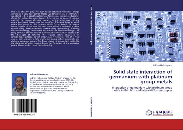Produktbild: Solid state interaction of germanium with platinum group metals