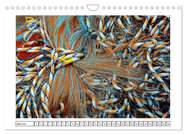 Produktbild: Netzdetails (Wandkalender 2026 DIN A4 quer), CALVENDO Monatskalender