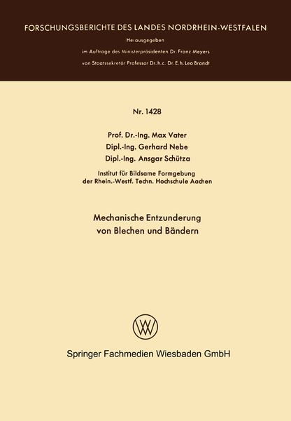 Produktbild: Mechanische Entzunderung von Blechen und B&auml;ndern