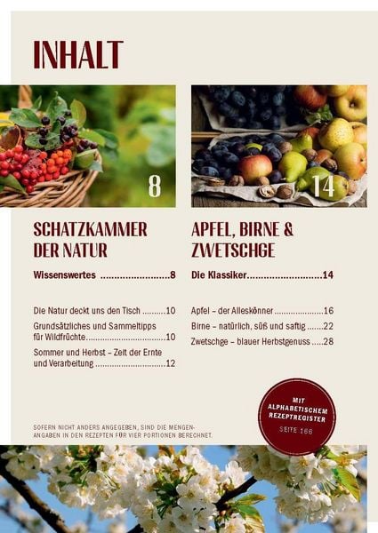 Produktbild: Heimische Fr&uuml;chte &ndash; Rezepte-Buch f&uuml;r saionales & regionales Wild- und Gartenobst