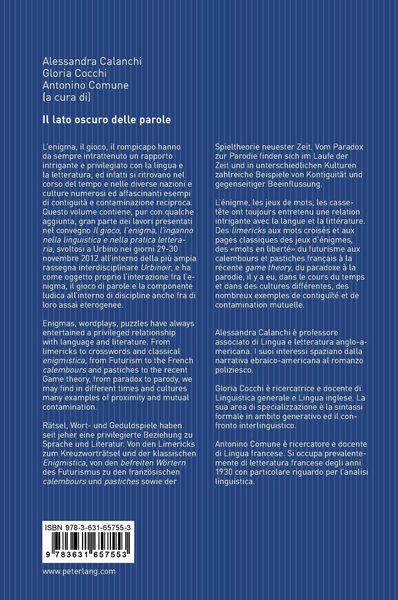 Produktbild: Il lato oscuro delle parole
