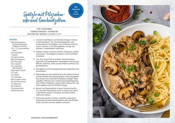 Produktbild: Das vegane High-Protein-Kochbuch