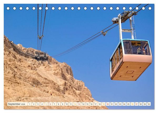 Produktbild: Abenteuer Seilbahn (Tischkalender 2026 DIN A5 quer), CALVENDO Monatskalender