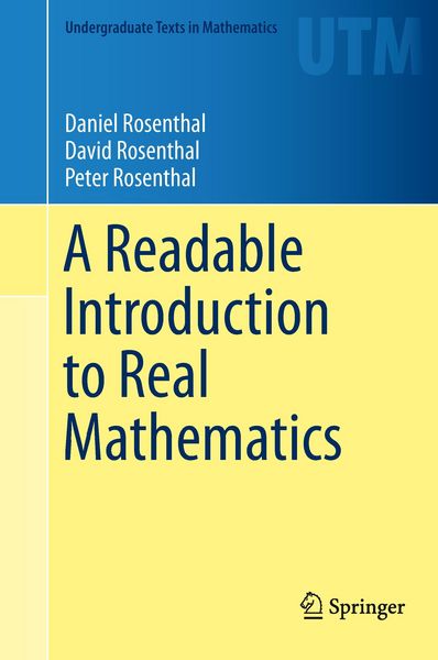 Produktbild: A Readable Introduction to Real Mathematics