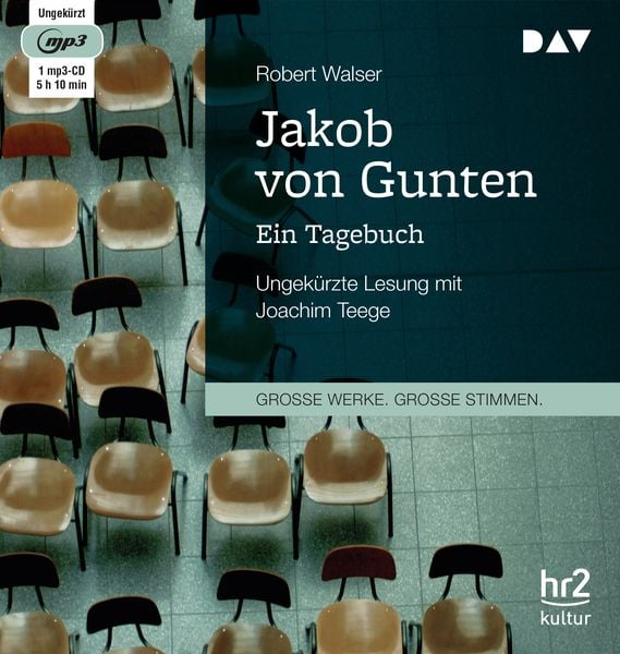 Produktbild: Jakob von Gunten. Ein Tagebuch