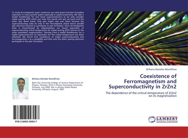 Produktbild: Coexistence of Ferromagnetism and Superconductivity in ZrZn2