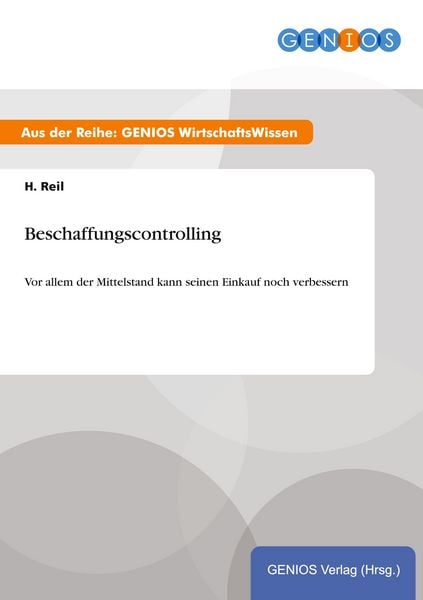Produktbild: Beschaffungscontrolling