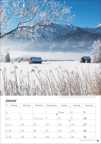 Produktbild: Deutschland Kalender 2027