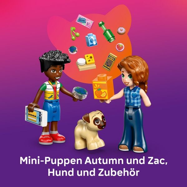 Produktbild: LEGO Friends 42680 Heartlake City Mini-Markt, Spielzeug mit Mini Puppen